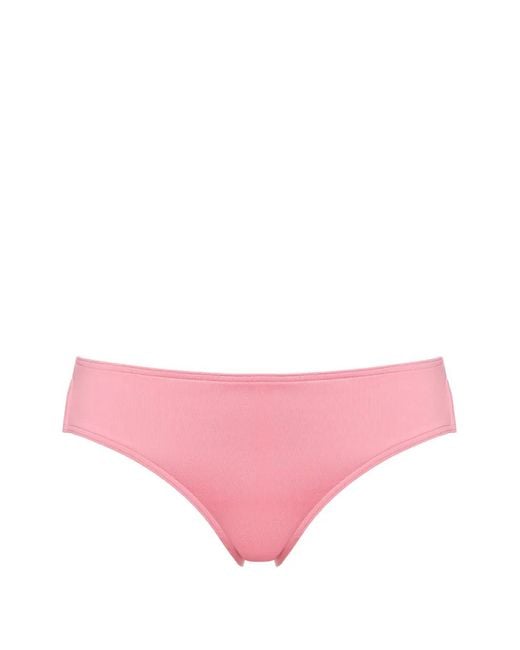 Eres Pink Soupless Bikini Bottoms