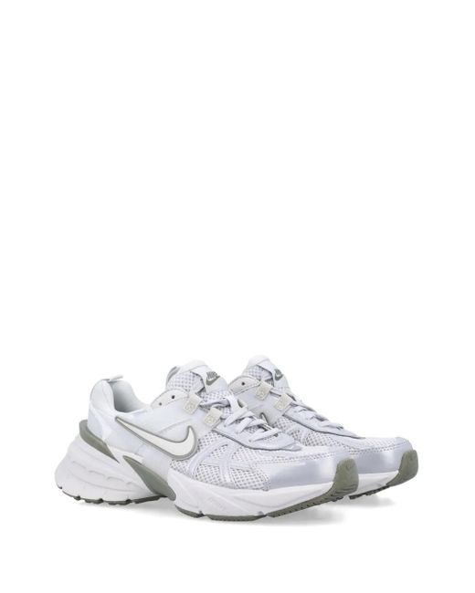 Nike White V2K Run Sneakers