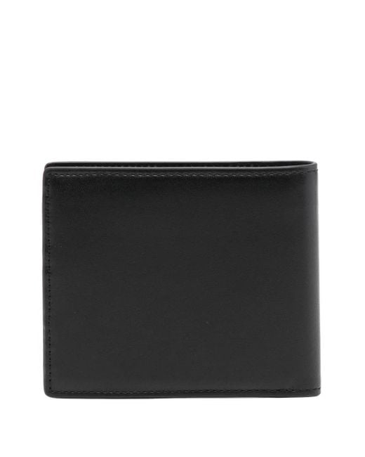 Agnes B. Black Leather Wallet for men