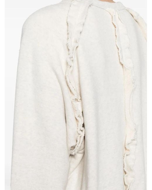 Undercover White Logo-Print Cotton Sweatshirt