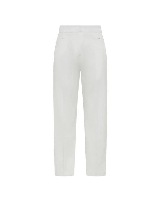 Cruna White Daisy Trousers