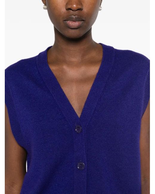 Bompard Mouwloos Vest in het Blue