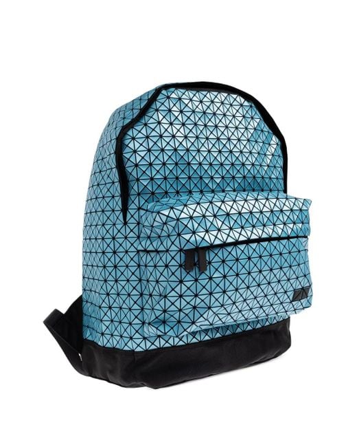 Geometric-pattern backpack Issey Miyake de hombre de color Blue