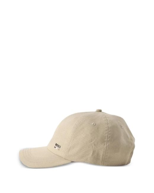 Boss White Casquette À Patch Logo for men