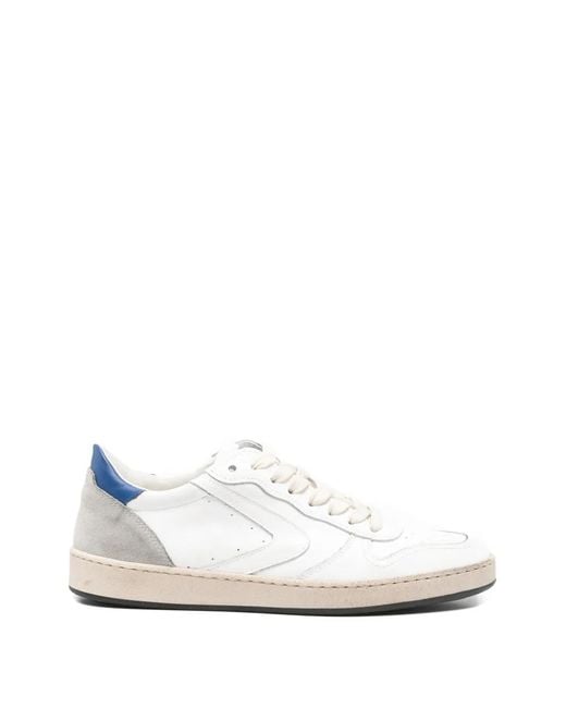 Valsport White Leather Sneakers for men