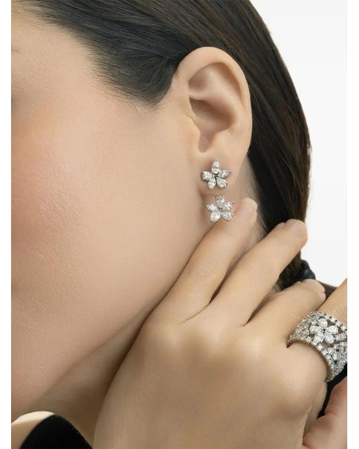Orecchini Con Diamanti di Zydo in White