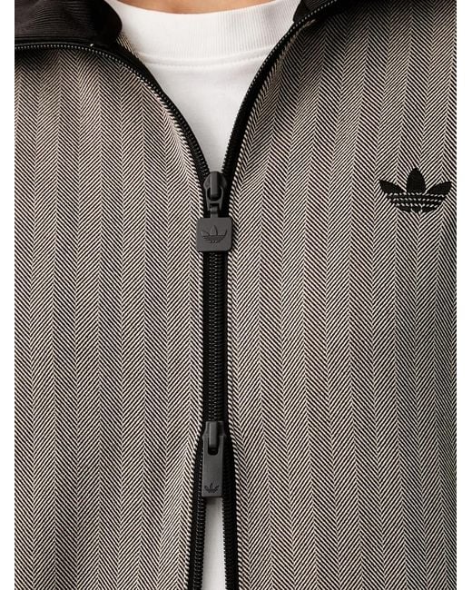 Adidas Gray Tracktop Og Tweed