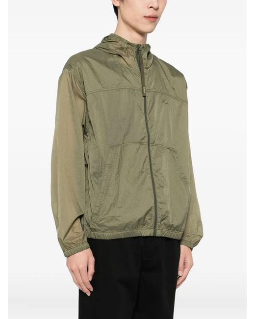 Lacoste Green Logo-Embroidered Jacket for men