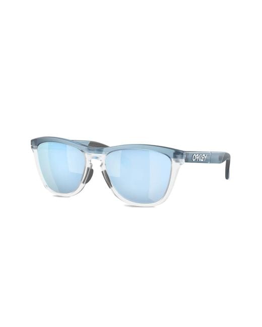 Oakley Blue Frogskins Range Square-Frame Sunglasses