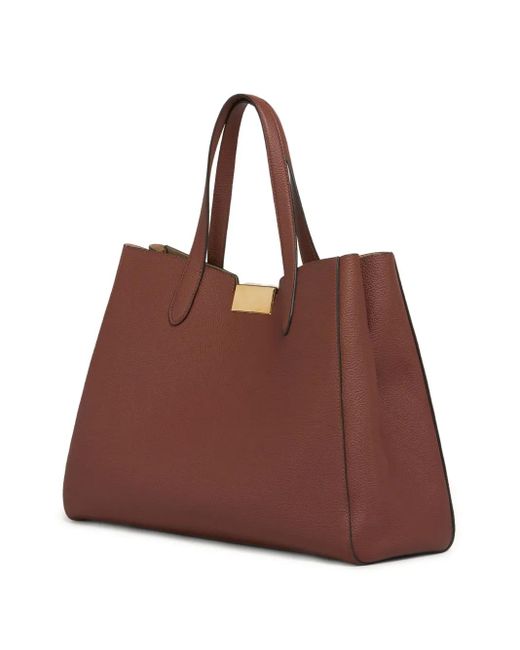 Marni Brown Medium Trunkaroo Tote Bag