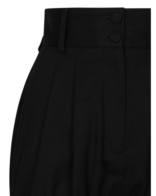 Dolce & Gabbana Geplooide Shorts in het Black