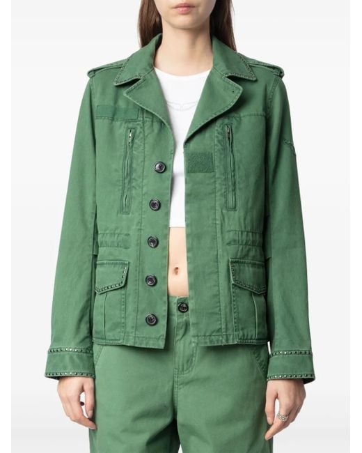 Zadig & Voltaire Green Klimi Jacket