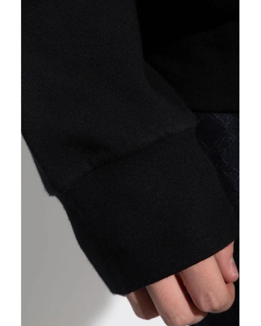 Sudadera De Tejido Polar Con Logo Givenchy de hombre de color Black