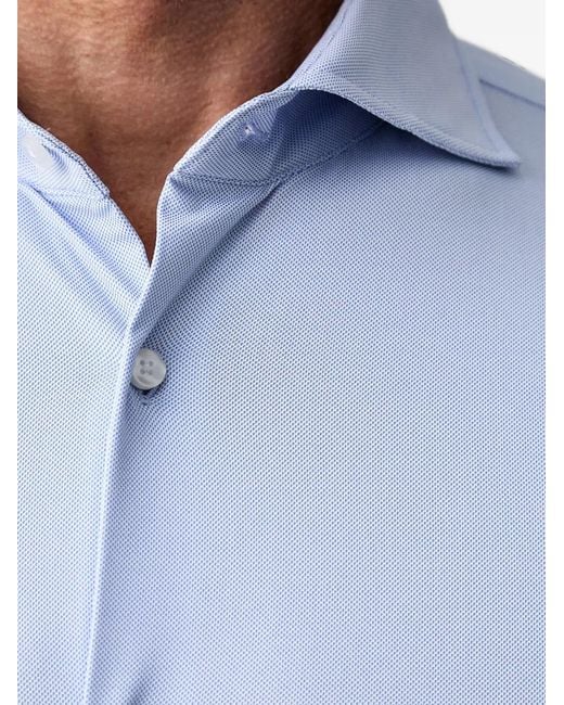 Joop! Blue Spread-Collar Long-Sleeve Shirt for men