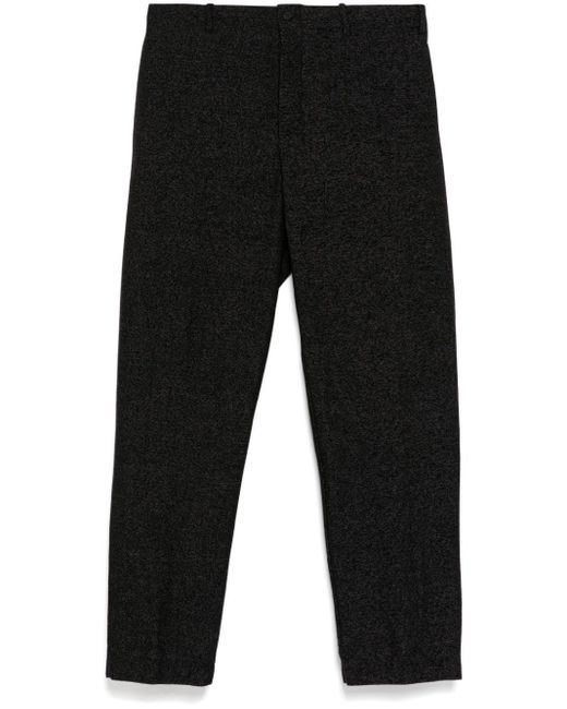 Forme D'expression Black Mélange Pants for men