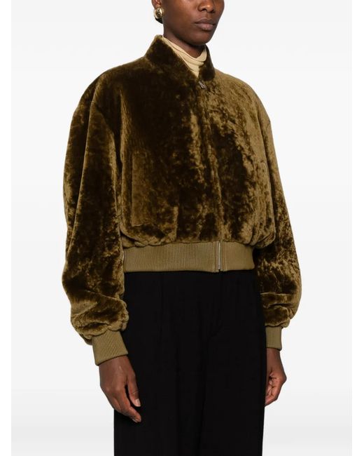 Arma Green Azra Zip-Up Jacket