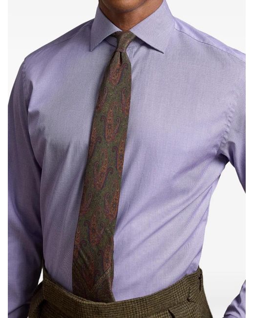 Ralph Lauren Purple Long-Sleeve Shirt for men