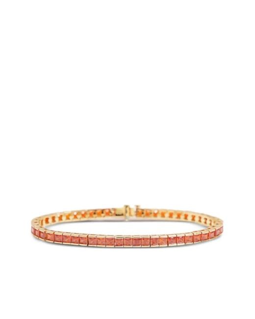 Izabel Display White Square Tennis Bracelet