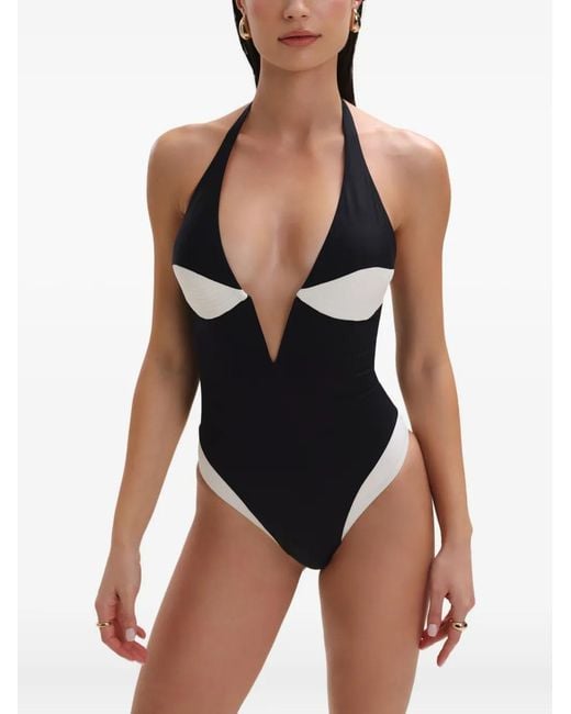 Noire Swimwear Black Sienna Swimsuit