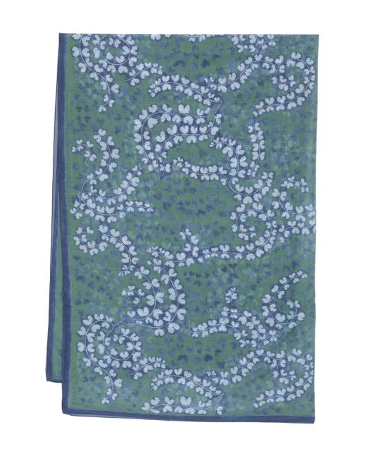 Lanvin Blue Scarfs