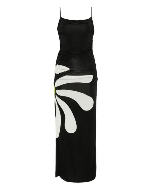 Cala De La Cruz Black Kim Maxi Dress