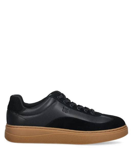HUGO Black Baskets À Lacets