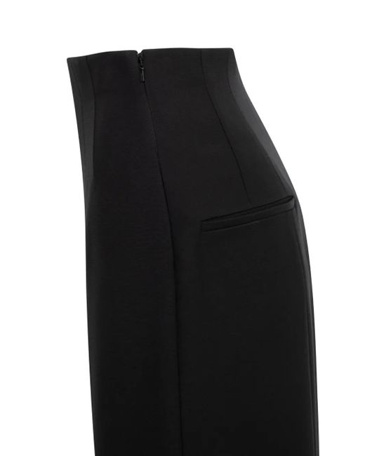 Khaite Black Lennerd Trousers