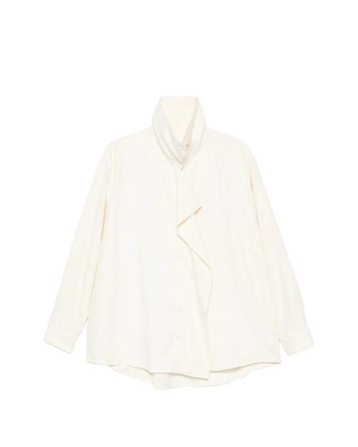 Source Unknown Dhani Blouse Met Ruches in het White