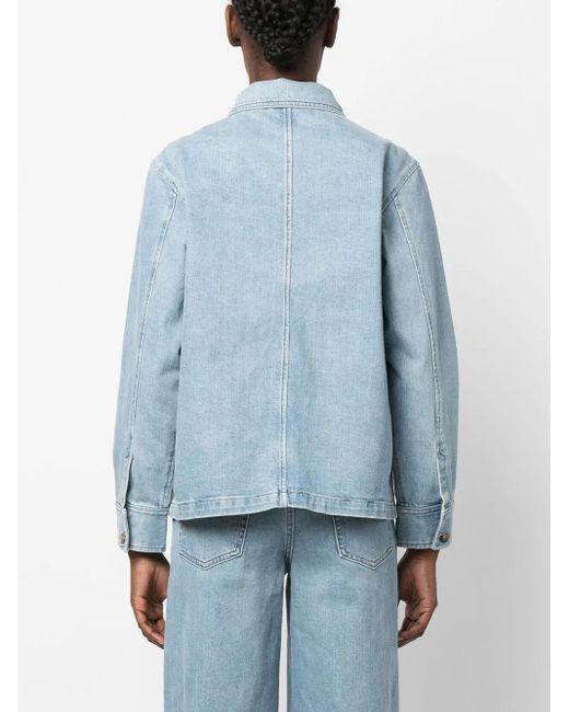 A.P.C. Blue Janice Denim Jacket
