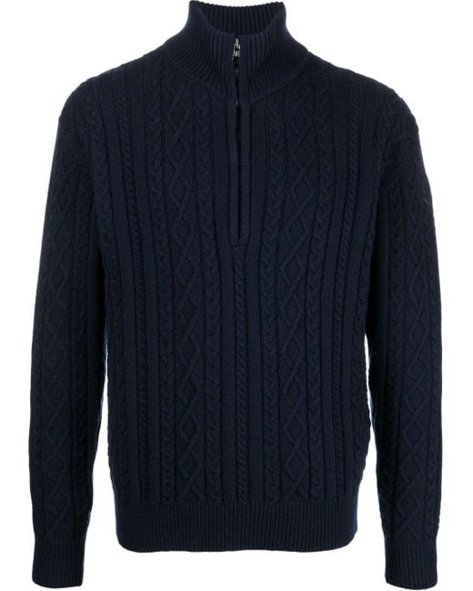 jjeemil knit half zip noos
