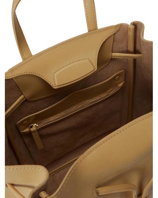 Polo Ralph Lauren Natural Polo Id Leather Backpack