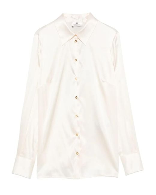Elisabetta Franchi White Shirts