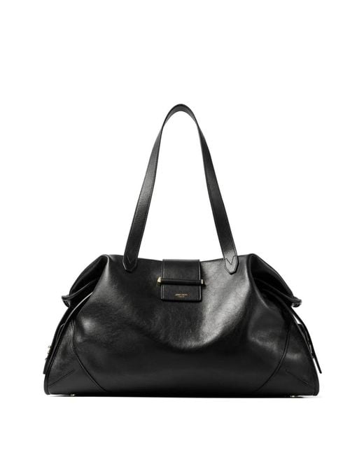 Jimmy Choo Black Large Bar Holdall Tote Bag for men