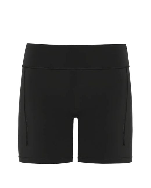 On Shoes Black Logo-Print Tight Shorts