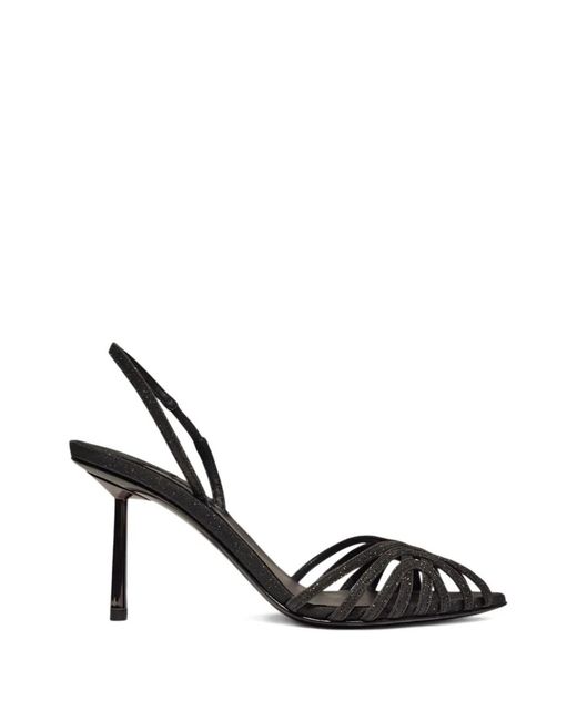 Le Silla Metallic Strappy Heeled Sandals
