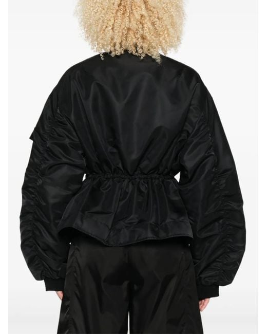 CECILIE BAHNSEN Birdie ボンバージャケット Black
