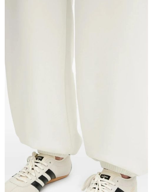 Adidas White Soft Lux Track Pants