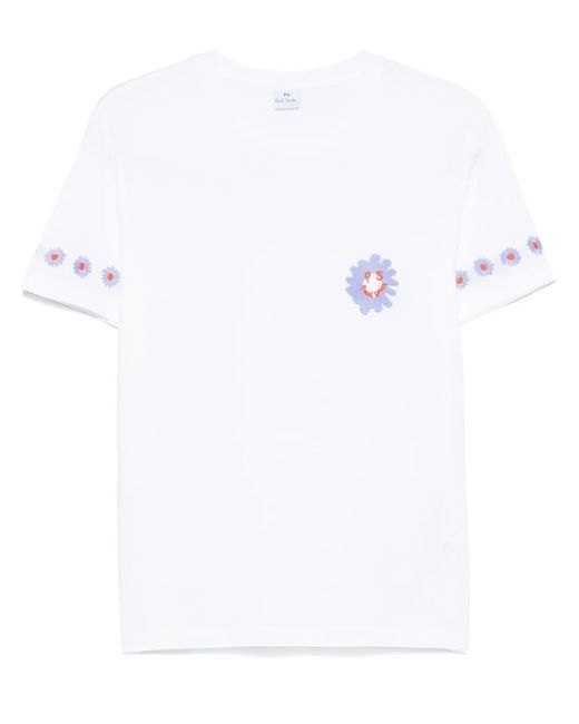 Paul Smith Ps デイジー T-shirt White