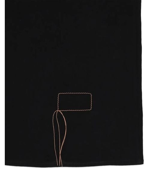 Fortela Black Gilberte Balloon-Sleeve Maxi Dress