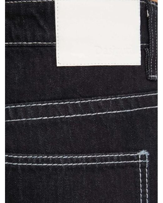 Desigual Black Straight-Leg Jeans for men