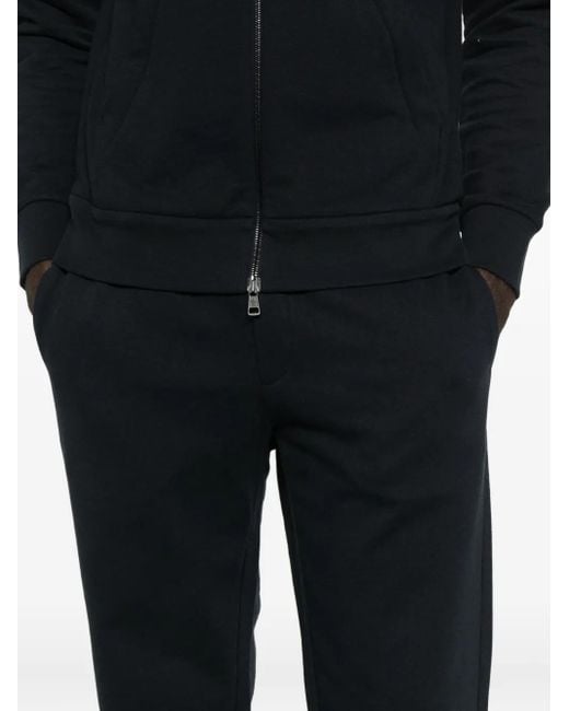Moncler Blue Elasticated-Waistband Track Pants for men