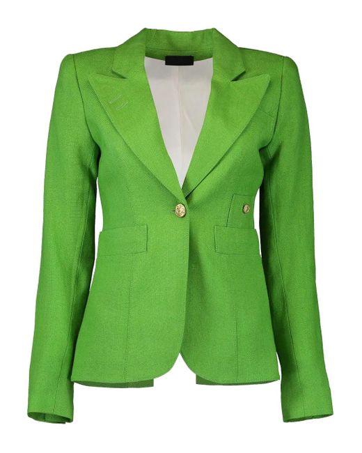 Smythe Green Duchess Single-Breasted Blazer