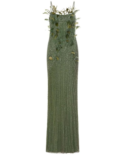 Vestido de fiesta Astra Rachel Gilbert de color Green