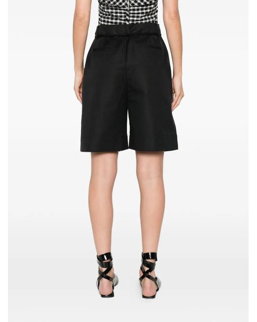Posse Black Yvette High-Waisted Tailored Short