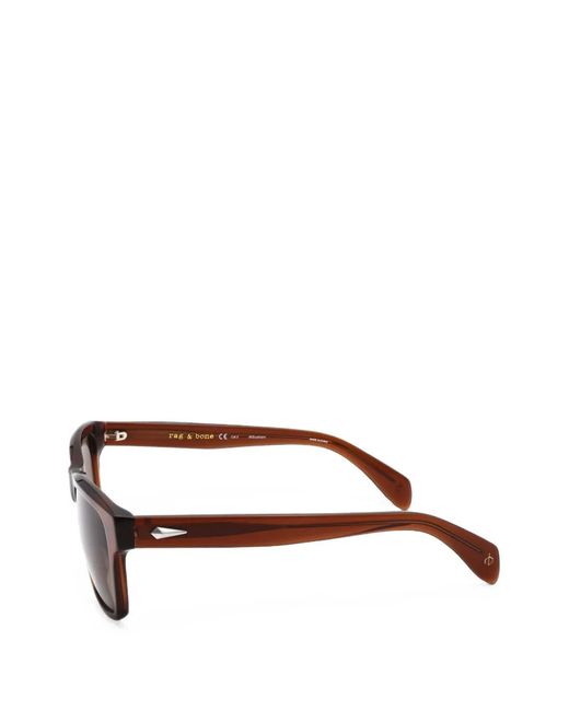 Rag & Bone Brown Square-Frame Sunglasses for men