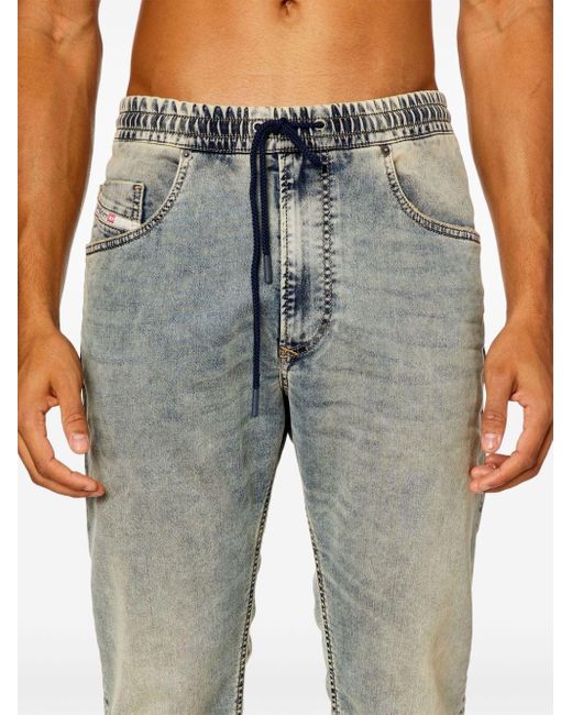 DIESEL Blue D-krooley Mid-rise Jeans for men