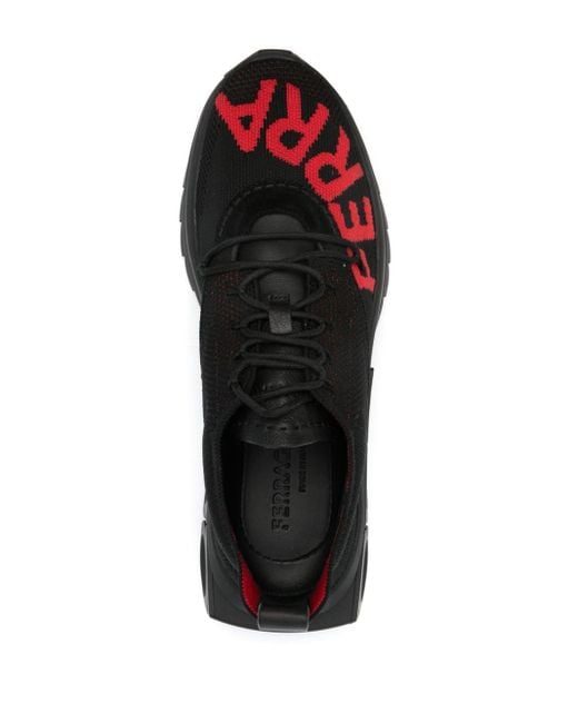 Ferragamo Hardloop Sneakers in het Black voor heren