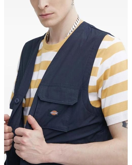 Chaqueta Ppocket Dickies de hombre de color Blue