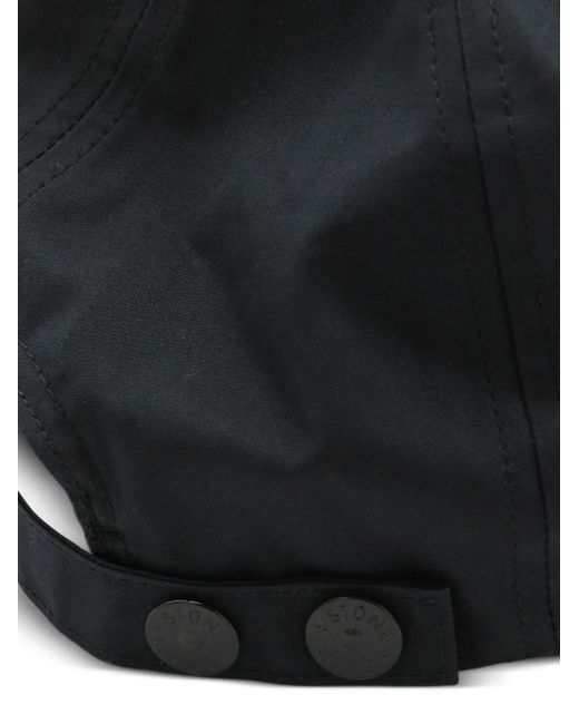 Stone Island Gray Ghost Collection: Baseball Cap With Compass Patch for men