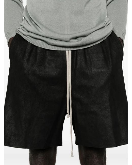 Rick Owens Boxers Shorts Mit Kordelzug in Black für Herren